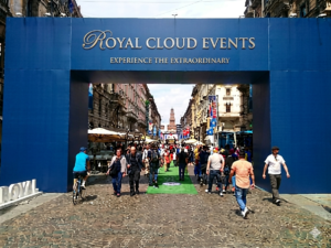 Scaffolding Entrance Arch