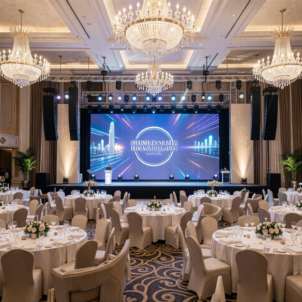 Luxury Corporate Event Decor in UAE
