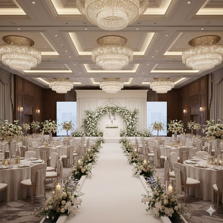 wedding setup